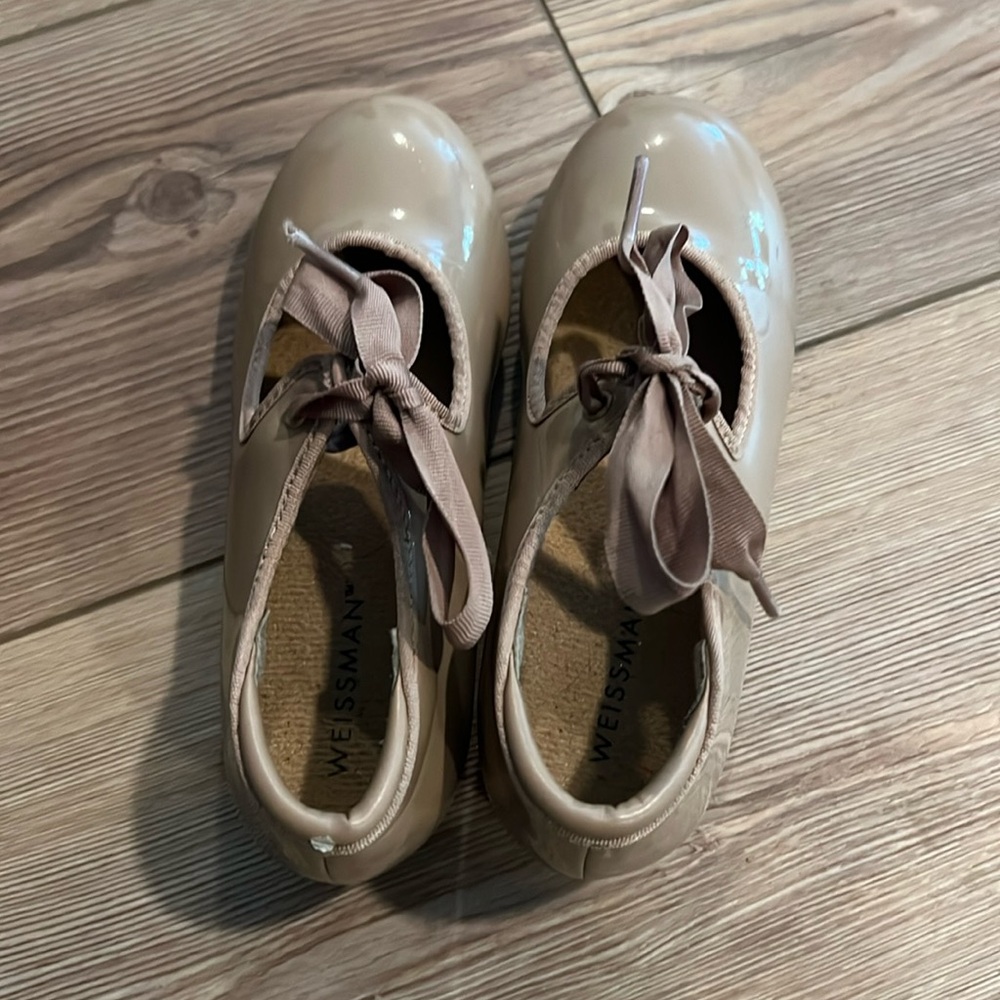 Tan weissman tap shoes size 13C
